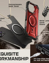 For iPhone 16 Pro Case 6.3" 2024 UB Mag XT Heavy Duty Rugged Strong Magnetic Phone Case with Camera Cover