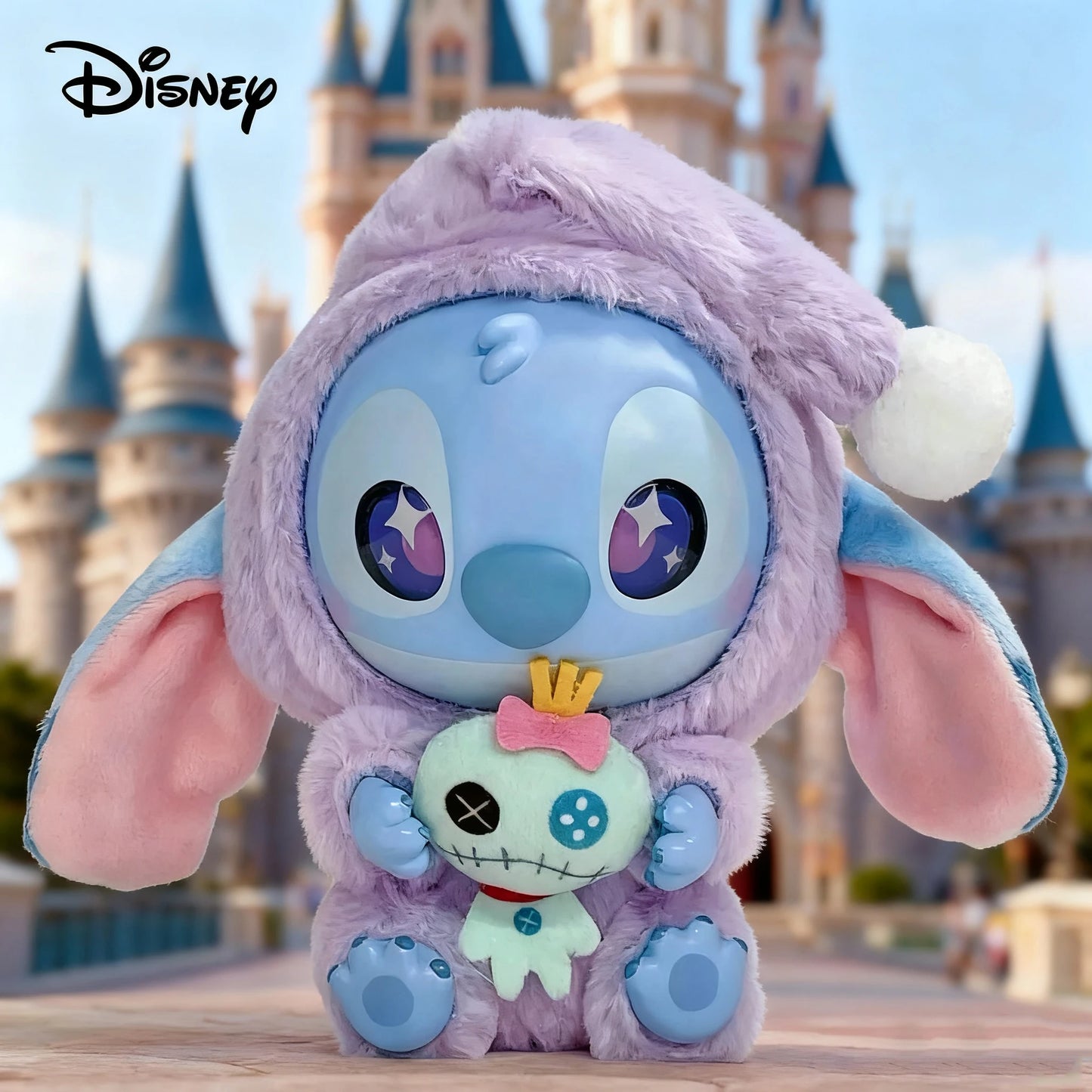 New Disney Stitch Eat Sleep Series Vinyl Pendant Cute Plush Doll Mystery Box Cosplay Accessories Holiday Gift