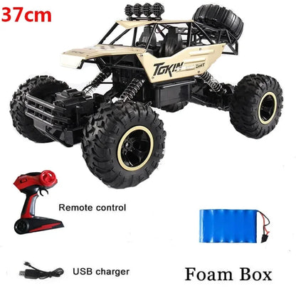 4WD RC Car 1:12 37CM / 1:16 28CM Remote Control Trucks 2.4G Radio Control Off-Road 4x4 Vehicle Children Toys for Kids