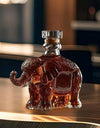 120ml Whiskey Glass Decanter Animal Statue Wine Bottle Liquor Container Elephant Deer Owl Tabletop Decoration For Home Bars Cafe