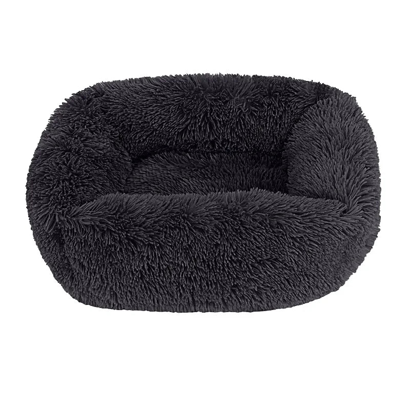 Plush Fluffy Pet Bed Sofa Cushion for Dogs and Cats