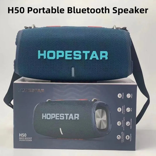 20W High Power Boombox Speakers Portable Bluetooth Super Subwoofer Mp3 Player Powerful Column Soundbox Audio Center