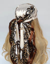 Retro Women Silk Scarf Bandanna Fashion Bohemian Pattern Square Hijab Lady Wrap Headband foulard muffler