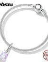 100% 925 Sterling Silver Acrylic Perfume Rose Pendant