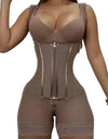 Body Shaper Women Colombian Fajas Shapewear Bodysuit 9-bone High Compression Girdles Double Tummy Control Full Body Open Crotch