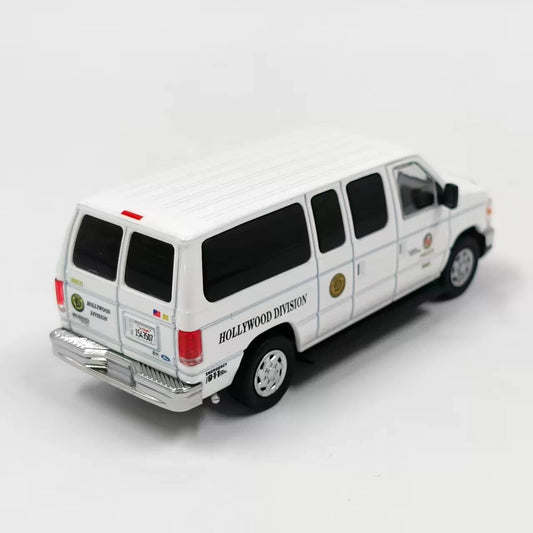 1 64 Scale E350 E Series LAPD Police Van Diecast Model