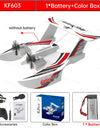 KF603 RC Glider 2.4G Radio Control Aircraft Sea And Air RC Plane EPP Foam Water Land Flying Airplane Toys