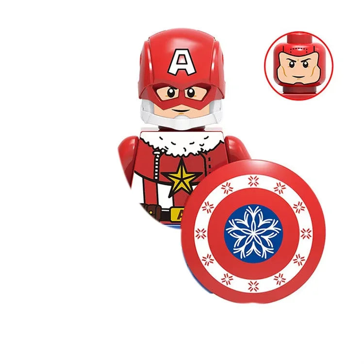 Movie Christmas Halloween Assemble Building Blocks Brick Mini Action Figure Character Figurine Brick Toys Birthday Gift