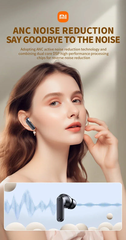 Xiaomi Wireless Earbud Bluetooth5.4 Earphone Touch Screen Control Active Noise Reduction In Ear Headphone Bulit in Mic