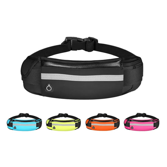 Sports Waist Pack Men Belt Pouch Women Running Belt Waist Bag Men Waterproof Fanny Pack Wallet Portable Phone Holder Gym