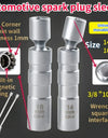 14mm 16mm Spark Plug Removal Tool Wrench Magnetic Sleeve 3/8-Inch 12-Point Swivel Candle Key 16mm Magnet Pull Out Spark Plugs