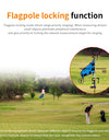 1000m Laser Rangefinder Hunting Outdoor 650m Golf Rangefinder Telescope with Flag-Lock Slope Adjusted Distance Meter
