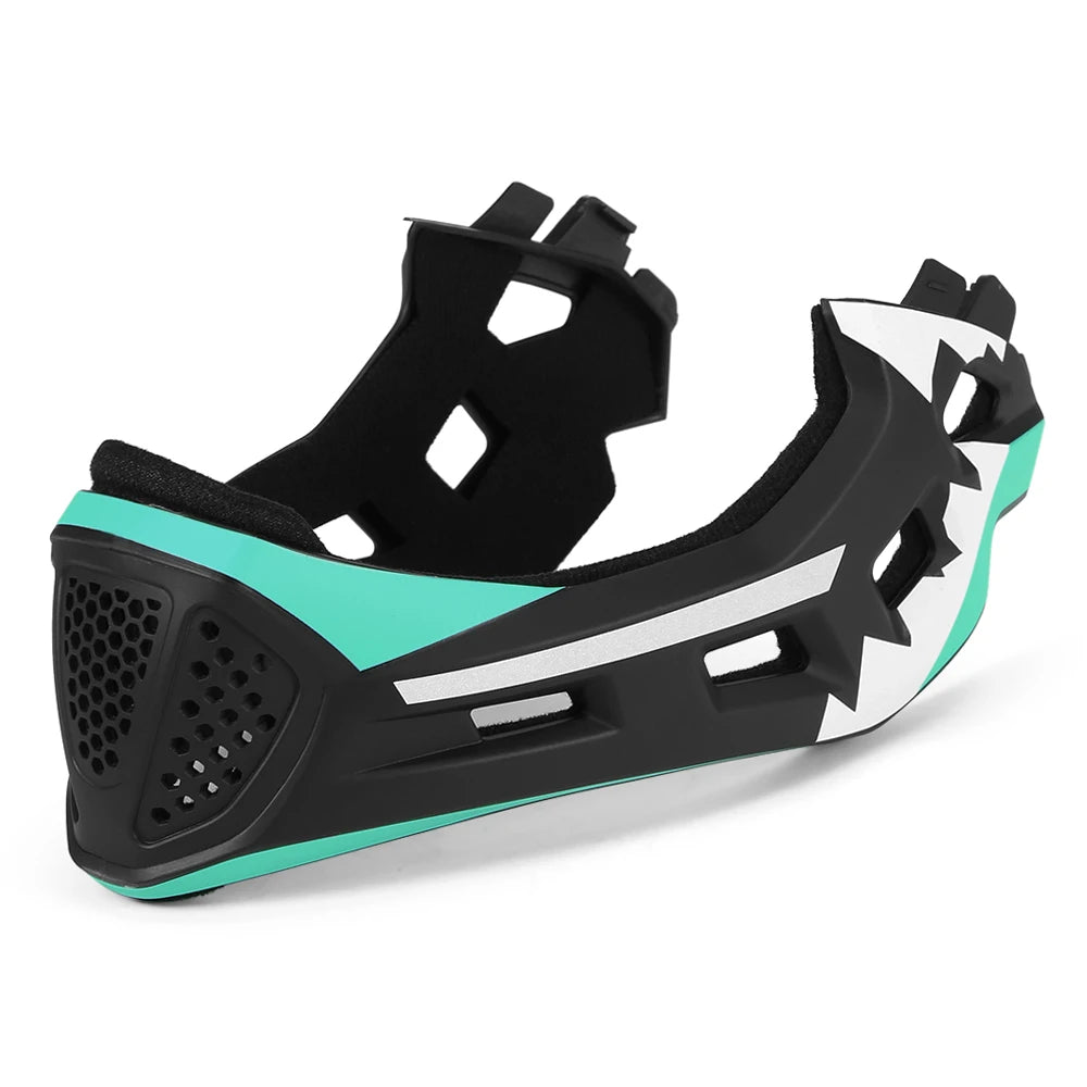 Detachable Full Face Bike helmet 's Sports  Cycling mtb Motorcycle Skateboarding Roller Skating Helmet