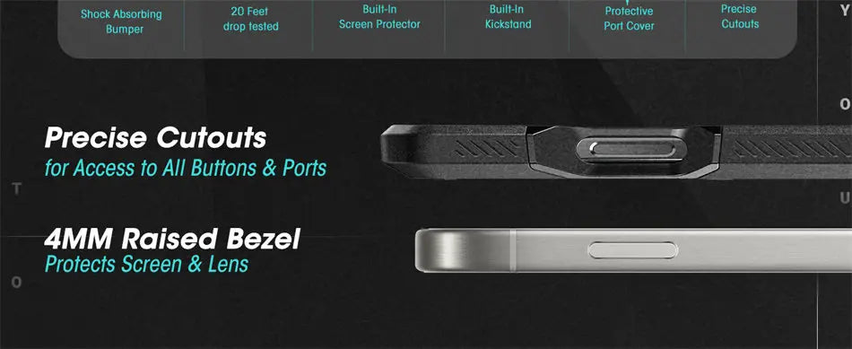 For iPhone 16 Pro Case 6.3