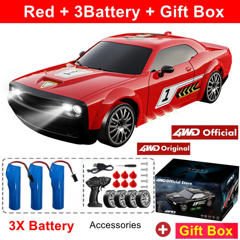 Super Drift Car Remote Control RC Truck RTR Radio GTRPRO 4x4 Racing Car AE86PRO Toys for  Adult Christmas Gift
