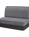2pcs/set Rv Dinette Cushion Covers Stretch Jacquard Camper Seat Cover Dining Sofa Cover Removable for Rv Camper Car Bench Seats