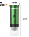 Wireless Electric Portable Espresso Coffee Machine for Car & Home Camping Coffee Maker 3-in-1 Capsule Powder Travel Coffee Maker