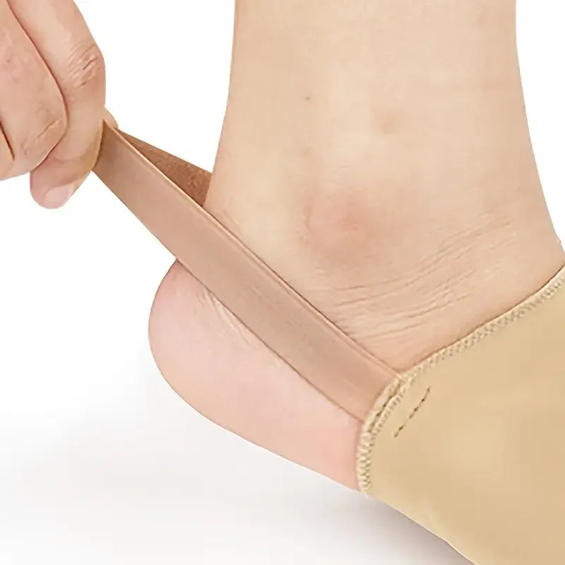2pcs Silicone Toe Separators with Gel Cushion & Anti-Slip Strap - Comfortable, Machine Washable for Men & Women Foot Care Tool