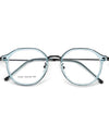 Ultra-light Fashion Flexible TR90 Eyewear Men Retro Round Decorative Optical Prescription Eyeglasses Frame