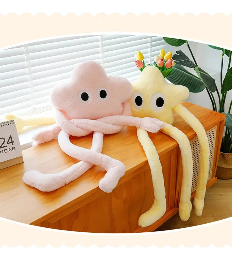 150cm Cushion Star Pink Coal Ball Plush Doll Sofa, Bedroom, Pillow, Funny Cushion Pillow Sofa Pillow Home Decoration Cute Pillow