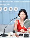 Cardioid  XLR Wired Plug Desktop Gooseneck Microphone for Computer PC Studio Speech Lectures Video Live Meeting