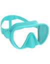Scuba Diving Snorkeling Frameless Mask Perfect Seal Silicone Skirt Panoramic View Tempered Glass Swim Goggles Suitable for Adult