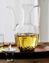 500ml Imitation Song High Borosilicate Glass Teapot Heat Resistance Tea Brewing Glass Tea Pot Traditional Kung Fu Tea Set