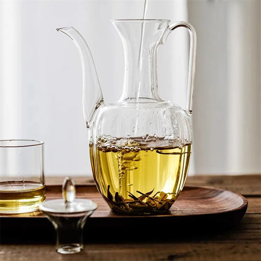 500ml Imitation Song High Borosilicate Glass Teapot