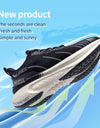 Cushioning Running Shoes For Men Suitable Heavy Runners Lace Up Sports Women Non-slip Outdoor Athletic Male Sneakers