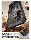 For Samsung Galaxy S25 Plus Case UB Pro Heavy Duty Rugged Phone Case with Built-in Screen Protector Kickstand Belt-Clip