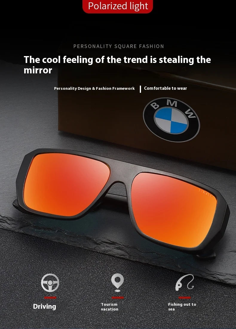 BWM Sunglasses Luxury brand Sunglasses Polarized for Men Classic Sun Glasses High Quality Eyewears Goggle UV 400 Protection