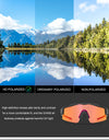 Bike Cycling glasses Man goggles Outdoor sparts cycling Sunglasses Bicycle Glasses Woman UV400 Black Polarized Fishing