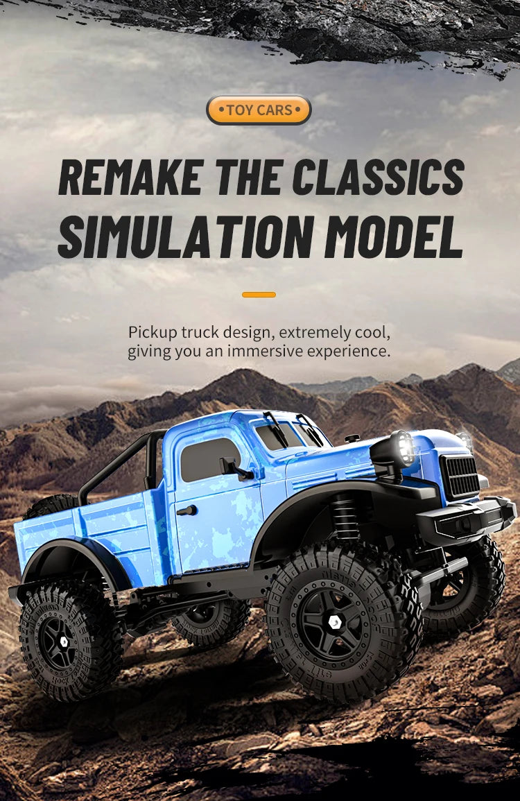 2.4G 4WD Remote Control Off Road Pickup Truck