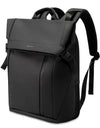 15.6-inch laptop Men's business backpack waterproof multi compartment travel bag Black backpack