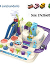 Car Rescue Adventure Rail Track Toy for Kids Racing Brain Educative Interactive Table Game Educational Toys Train Boy Girl Gifts