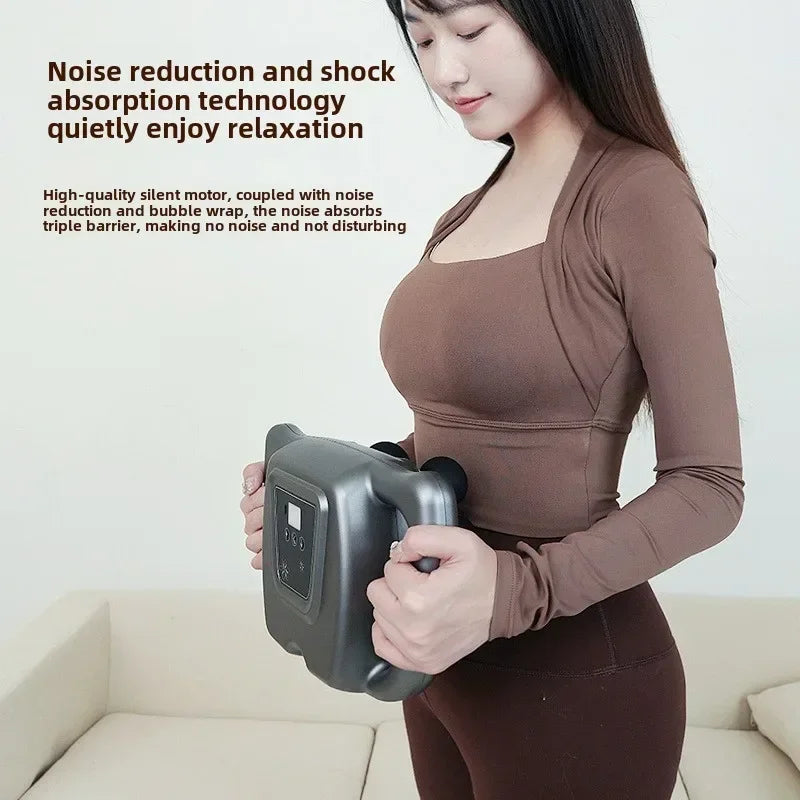 Muscle Massager  High Frequency Neck Shoulder Waist Massage Machine Sixteen-head Professional Fascia Massage