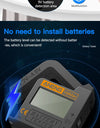 Max Digital Lithium Battery Tester Capacity Universal Test Checkered Load Analyzer Display Check AAA AA Button Cell