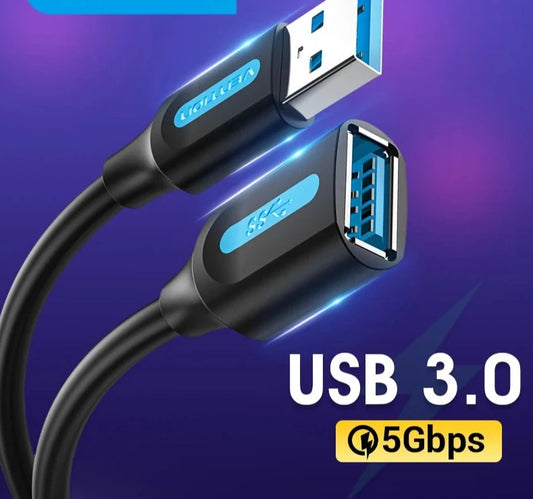 USB 3.0 Extension Cable USB 3.0 2.0 Cable Extender Data Cord for PC Smart TV Xbox One SSD Fast Speed USB Cable Extension