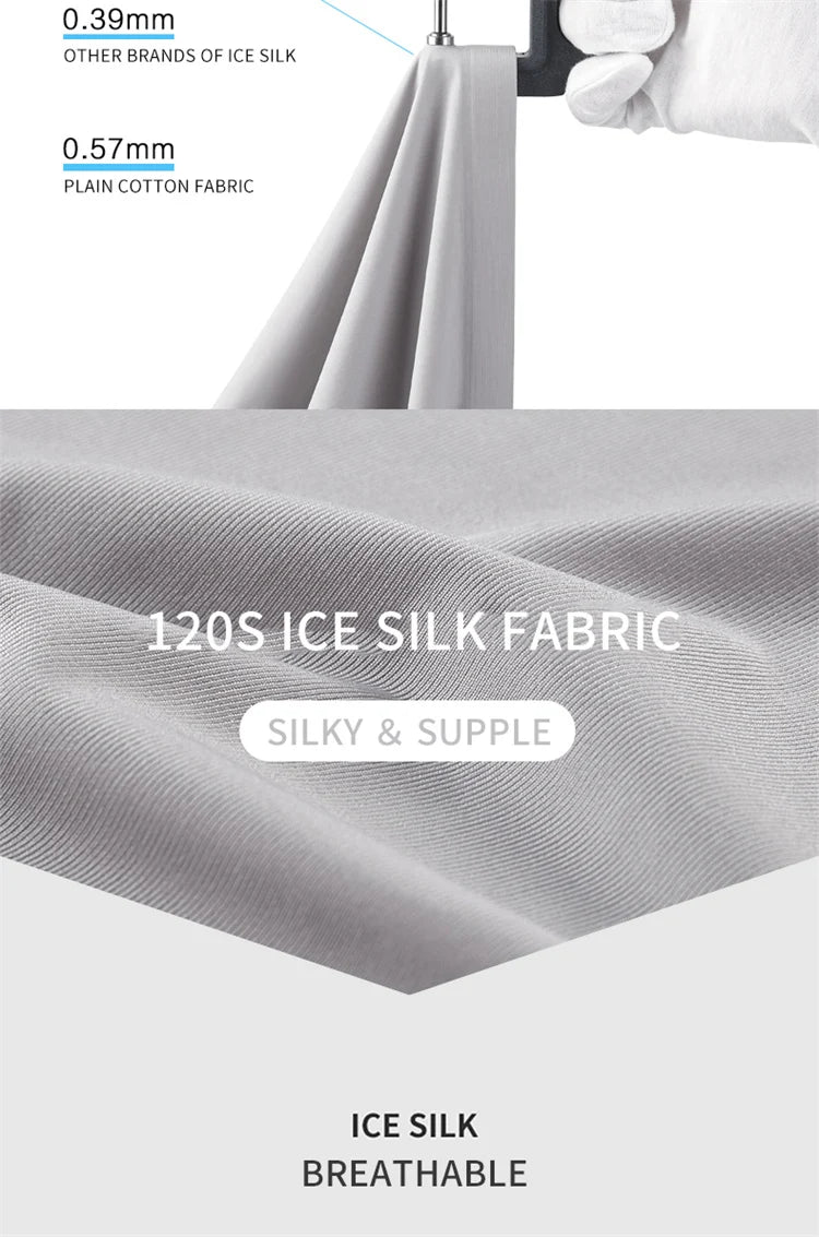 3-Pack Men’s Ice Silk Graphene Briefs – Antibacterial, Seamless, Mid-Waist & Breathable