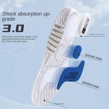 Sport Insoles For Shoes Men Woman Comfortable Running Insole for Feet Non-Slip Baskets Shoe Pads Arch Support Orthopedic Inserts