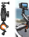 for Gopro Accessories Handlebar Mount with 360 Degree Rotation Adjustable Clamp Holder for Gopro DJI Insta360 Smartphones