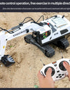 RC Remote Control Toys Cars Excavator Bulldozer Dump Truck 2.4G High Tech Vehicle Engineering Cars Model For Boys Birthday Gifts