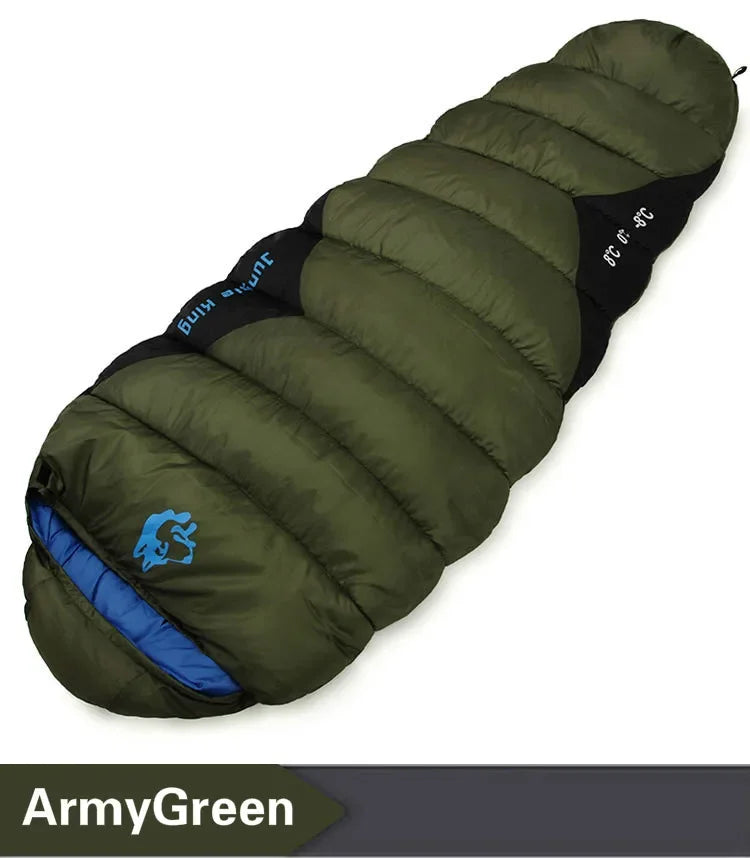 1.5KG Thickened Winter Cold Weather Waterproof Sleeping Bag Camping Hiking Supplies -8℃ Cotton Sleeping Bags