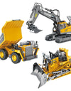 RC Car Children Toys Remote Control Car Toy For Boys Radio Control Excavator Dump Truck Bulldozer Electric Car