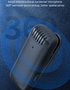 Wireless Lavalier Microphone System Audio Video Recording Microphone Mini Mic for iPhone Android Live Broadcast