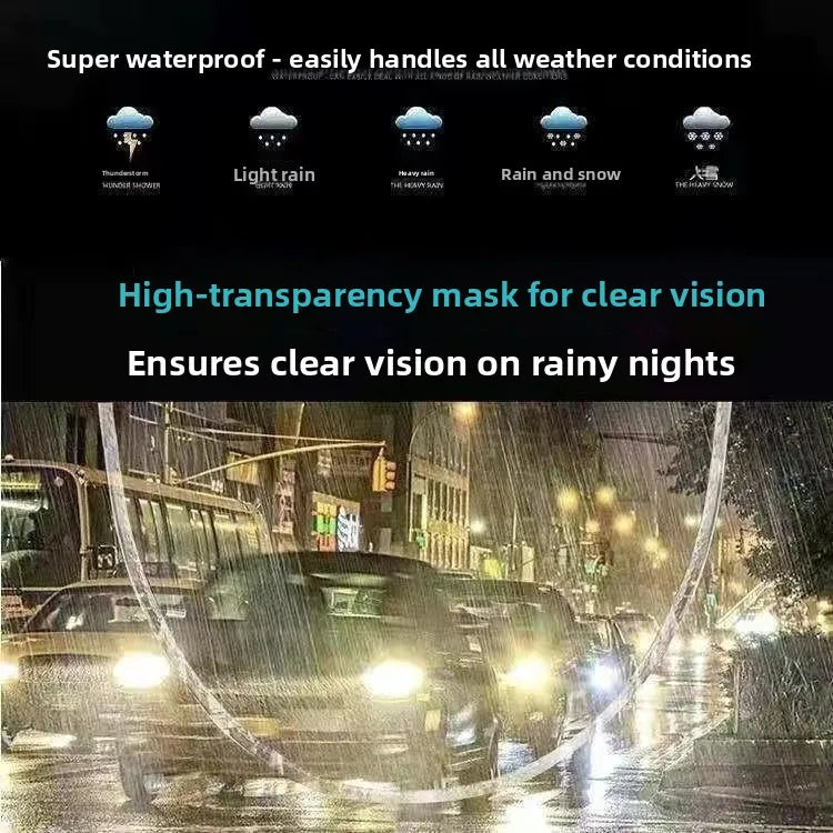 Large Double Person Waterproof Motorcycle Rain Poncho with Foot Coverage