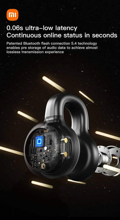 Xiaomi CT11 Wireless ANC Bluetooth Headphones LED Touch Screen Visible Earphones Active Noise Cancellation Headset