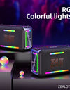 120W RGB Portable Bluetooth Speakers, Massive Bass Party Boombox IPX6 Waterproof Speaker Large, Loud Outdoor Speaker