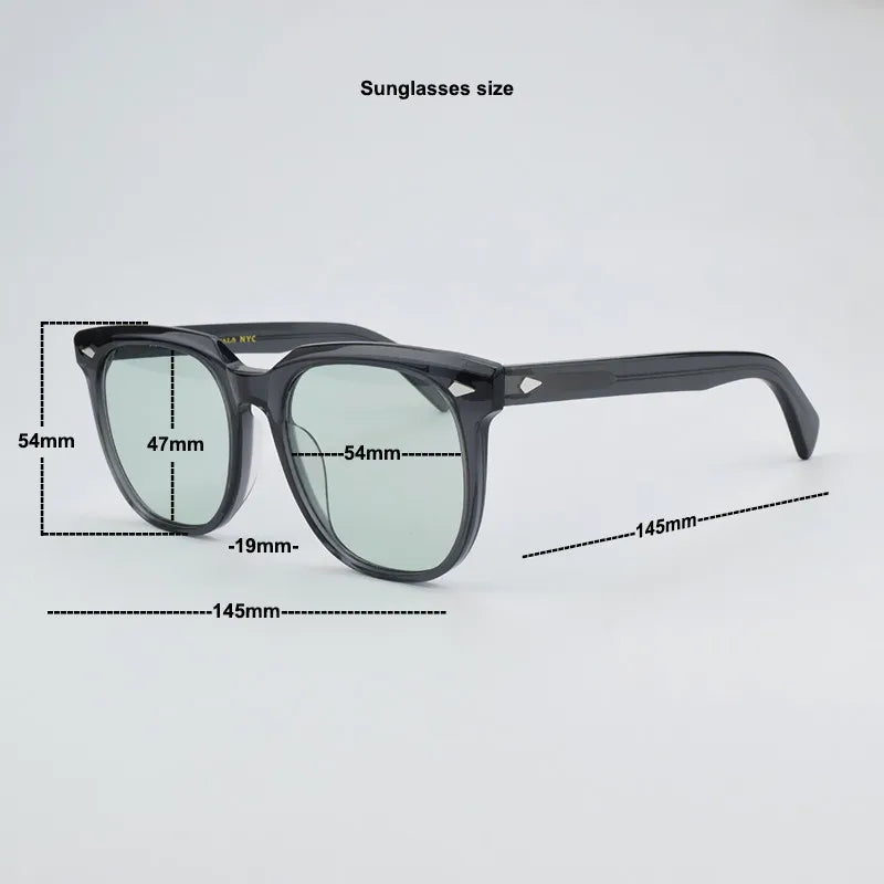 Luxury Vintage Sunglasses men High Quality Eyewear Acetate Retro Sunglasses Night Vision Goggles