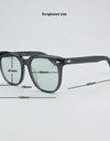 Luxury Vintage Sunglasses men High Quality Eyewear Acetate Retro Sunglasses Night Vision Goggles